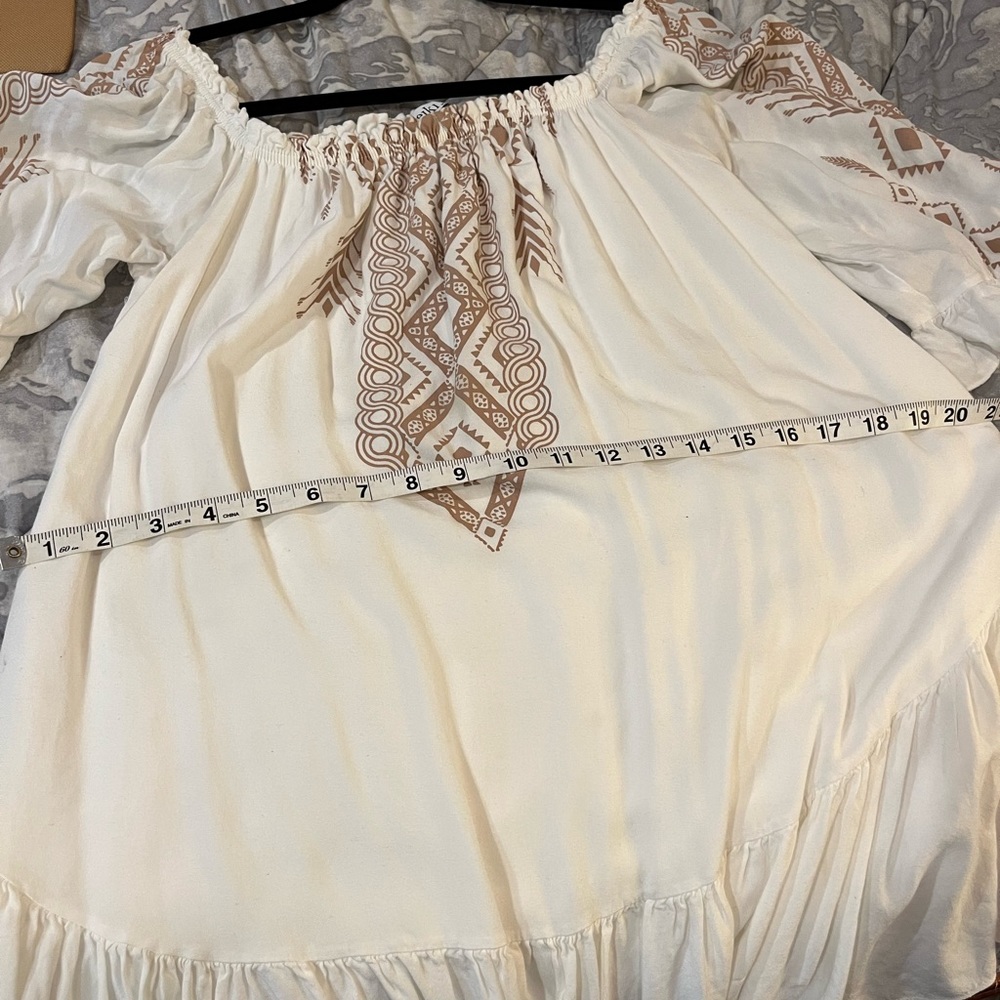 Off the shoulder dress large